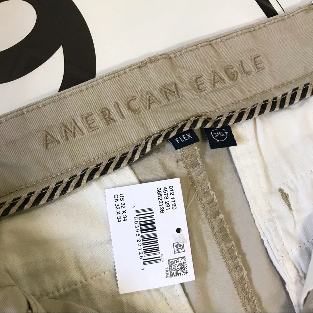 NWT American Eagle Lived In Khakis 32x33